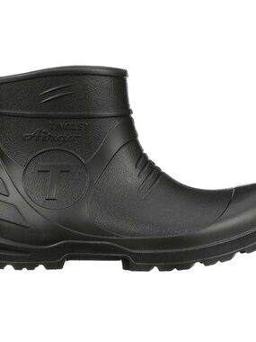 Tingley Airgo Black Waterproof Rubber Ankle Rain Mud Boots Unisex Size 7 M 9 W